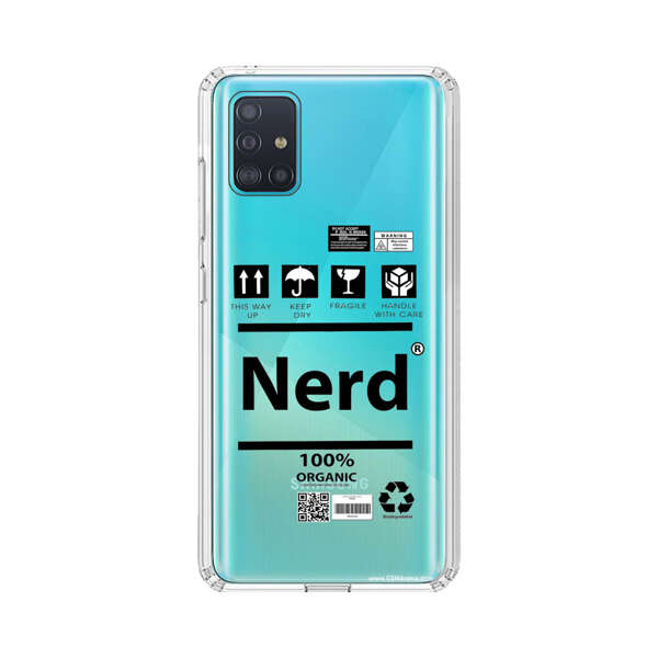 Minimalist Nerd Shipping Icons Design Samsung Galaxy A51 (4G) Case