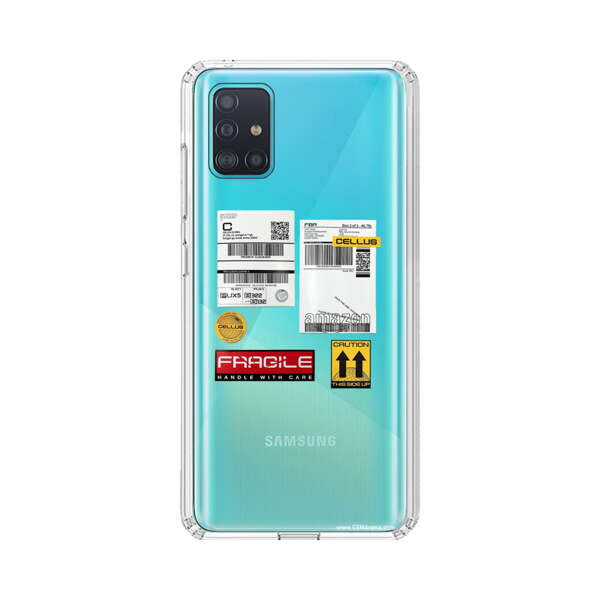 Shipping Labels and Fragile Handling Stickers Samsung Galaxy A51 (4G) Case
