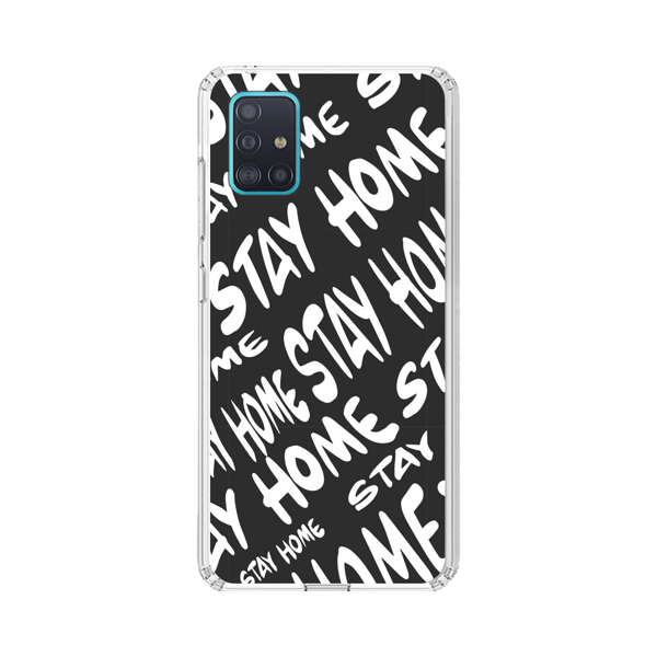 Stay Home Pattern Samsung Galaxy A51 (4G) Case