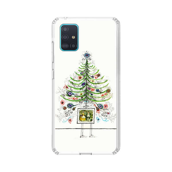 Whimsical Christmas Tree Artistic Design Samsung Galaxy A51 (4G) Case