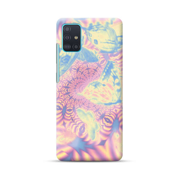 Ethereal Butterflies Psychedelic Swirl Samsung Galaxy A51 (4G) Hard Case