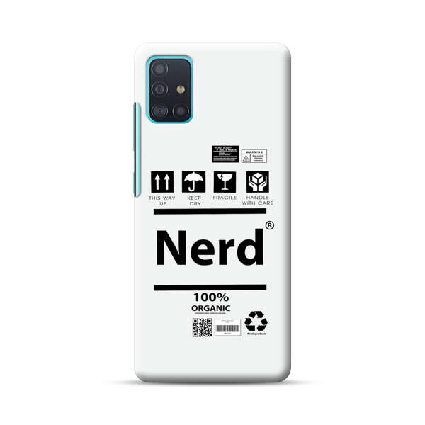 Minimalist Nerd Shipping Icons Design Samsung Galaxy A51 (4G) Hard Case