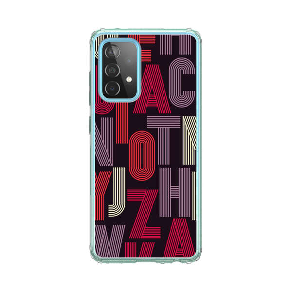 Abstract Letters Pattern Samsung Galaxy A52 (5G) Case