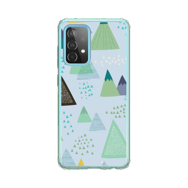 Colorful Abstract Mountain Pattern Samsung Galaxy A52 (5G) Case