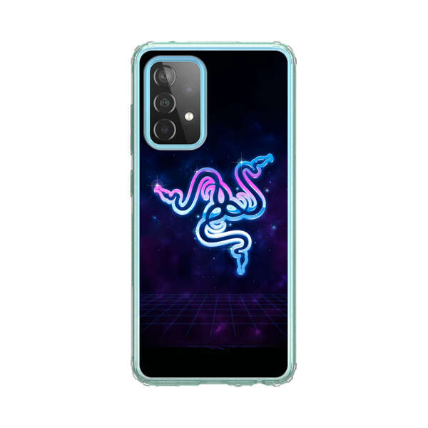 Glowing Neon Triple Snake Samsung Galaxy A52 (5G) Case
