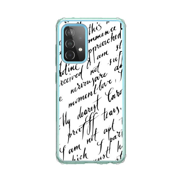 Handwritten Calligraphy Samsung Galaxy A52 (5G) Case