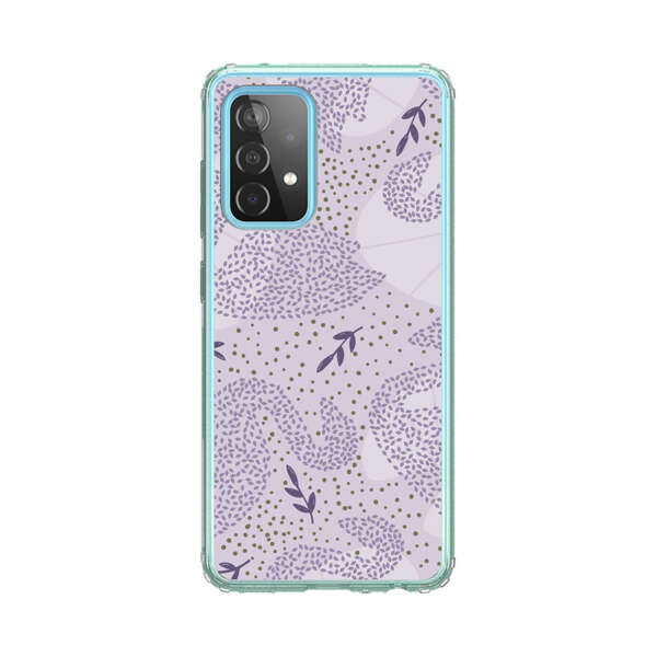 Lavender Swan Pattern Samsung Galaxy A52 (5G) Case
