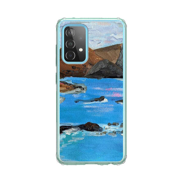Rocky Coastline Ocean Painting Samsung Galaxy A52 (5G) Case