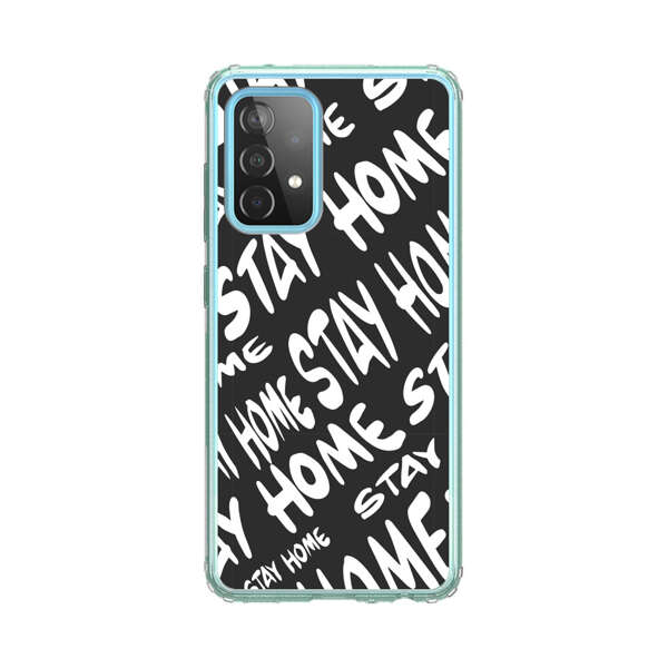 Stay Home Pattern Samsung Galaxy A52 (5G) Case