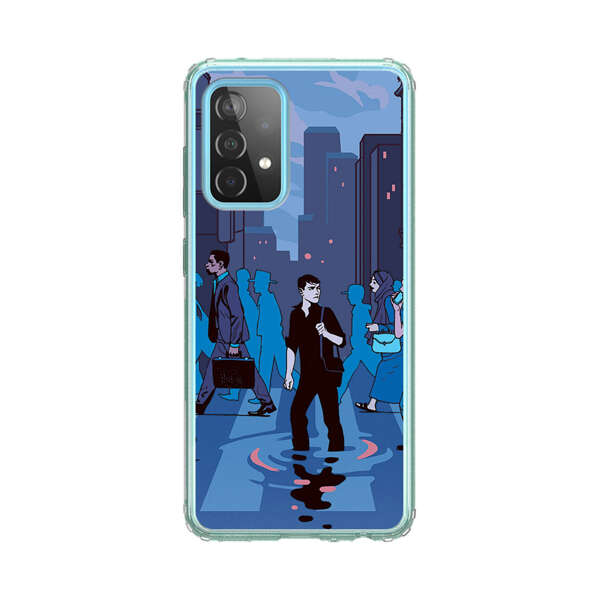 Urban Lonely Person Crosswalk Samsung Galaxy A52 (5G) Case