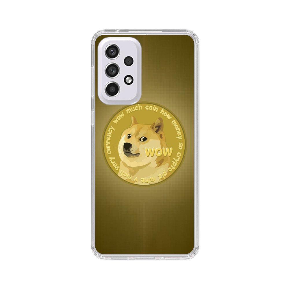 Golden Dogecoin Coin Samsung Galaxy A53 5G Case