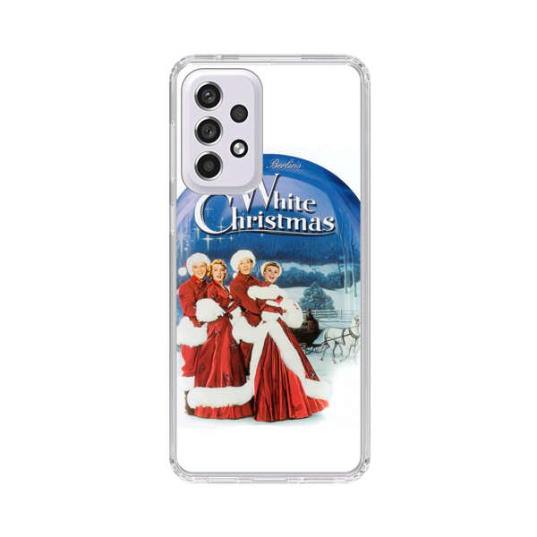 Classic White Christmas Scene Samsung Galaxy A53 5G Case