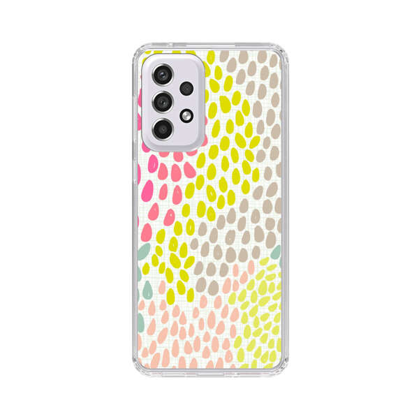 Colorful Abstract Teardrop Pattern Samsung Galaxy A53 5G Case