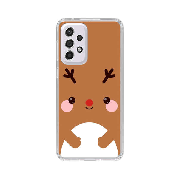Cute Minimalist Reindeer Cartoon Samsung Galaxy A53 5G Case