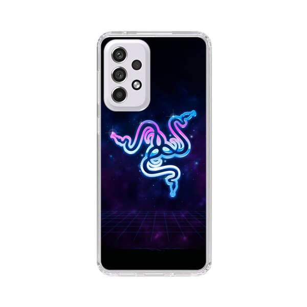 Glowing Neon Triple Snake Samsung Galaxy A53 5G Case