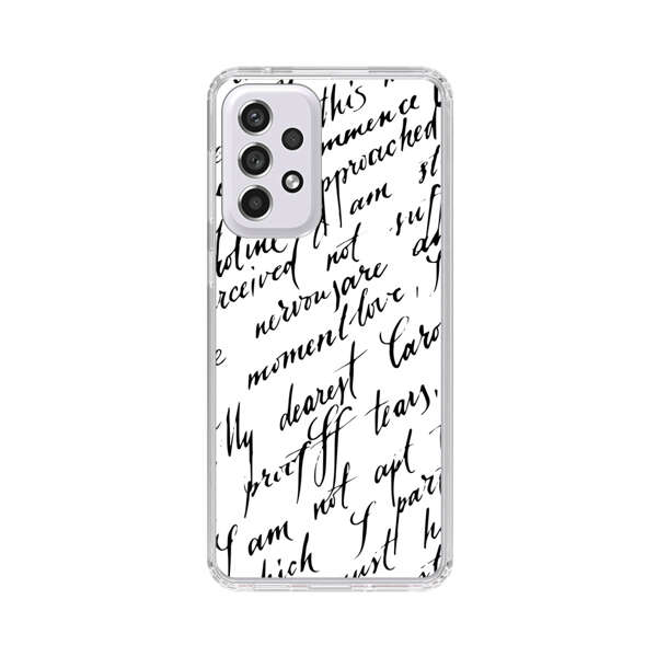 Handwritten Calligraphy Samsung Galaxy A53 5G Case