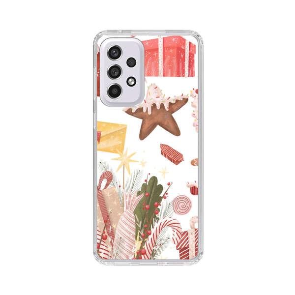 Holiday Gingerbread Candy Cane Gifts Samsung Galaxy A53 5G Case
