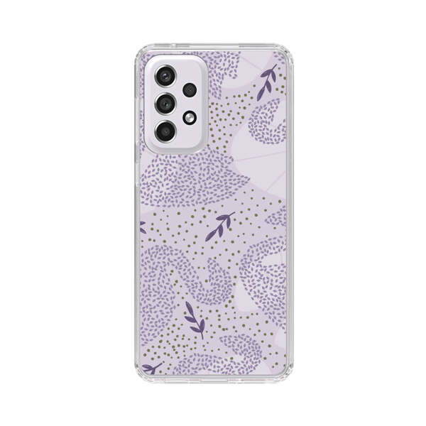 Lavender Swan Pattern Samsung Galaxy A53 5G Case