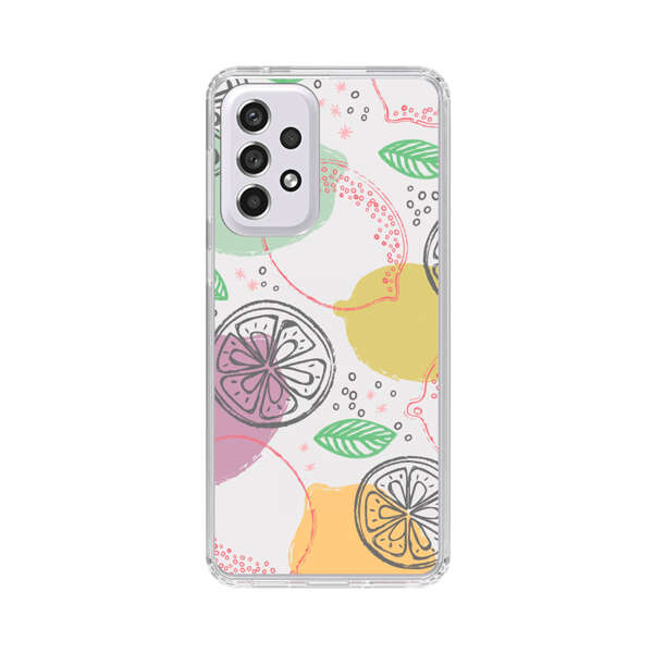 Lemon Colorful Abstract Pattern Samsung Galaxy A53 5G Case
