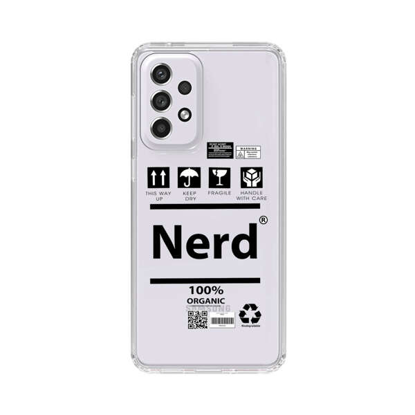 Minimalist Nerd Shipping Icons Design Samsung Galaxy A53 5G Case
