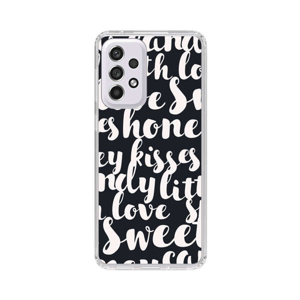 Sweet Honey Kisses Love Sugar Candy Pattern Samsung Galaxy A53 5G Case