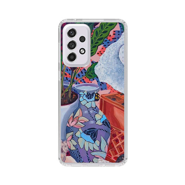 Vibrant Still Life with Plants and Vase Samsung Galaxy A53 5G Case