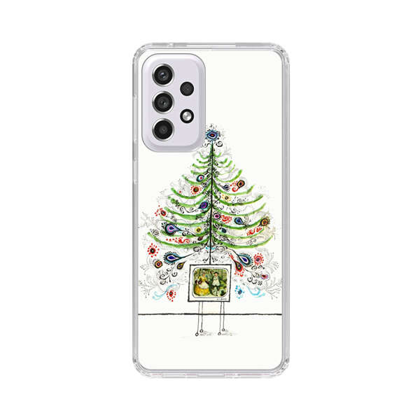 Whimsical Christmas Tree Artistic Design Samsung Galaxy A53 5G Case