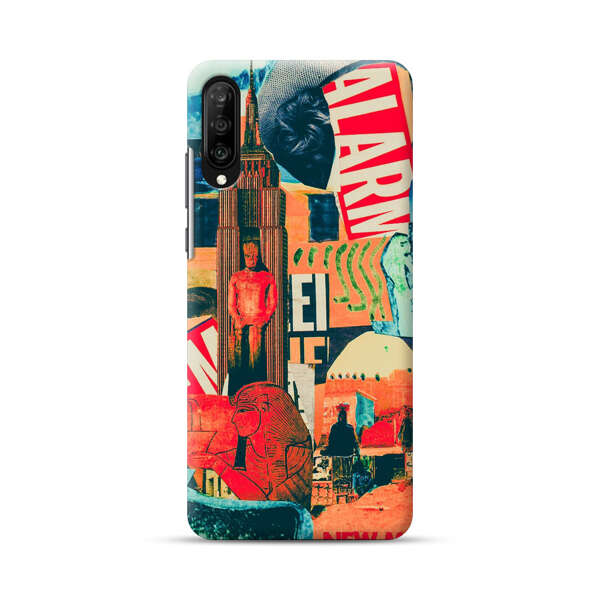 Artistic Urban Collage Samsung Galaxy A70 Hard Case