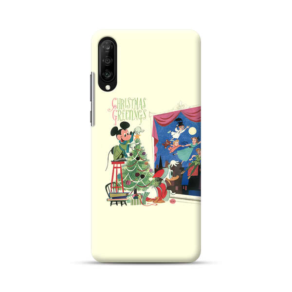 Christmas Disney Mickey Mouse and Peter Pan Samsung Galaxy A70 Hard Case