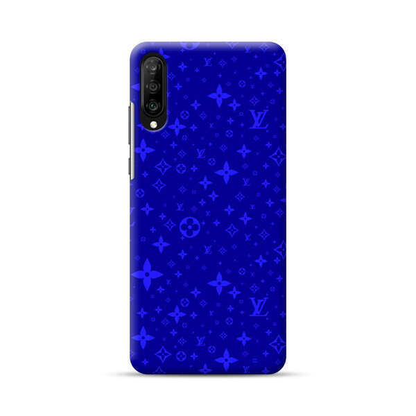 Luxury Blue Designer Pattern Samsung Galaxy A70 Hard Case