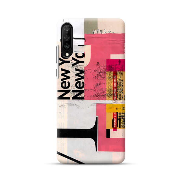 Modern Abstract Collage Artwork Samsung Galaxy A70 Hard Case