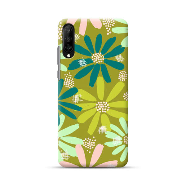 Vibrant Floral Daisy Pattern Samsung Galaxy A70 Hard Case
