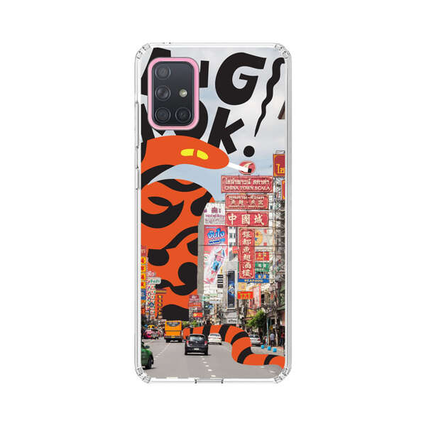 Bangkok Chinatown Snake Street Scene Samsung Galaxy A71 5G Case