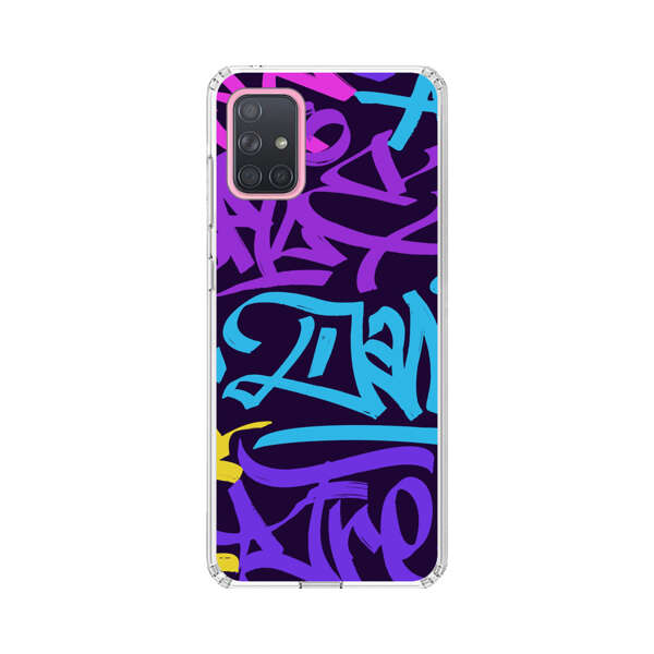 Colorful Graffiti Pattern Samsung Galaxy A71 5G Case