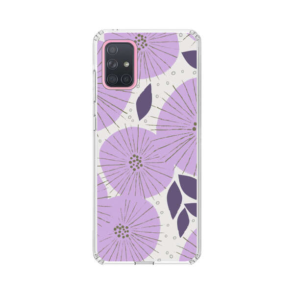 Lavender Flower Pattern Samsung Galaxy A71 5G Case