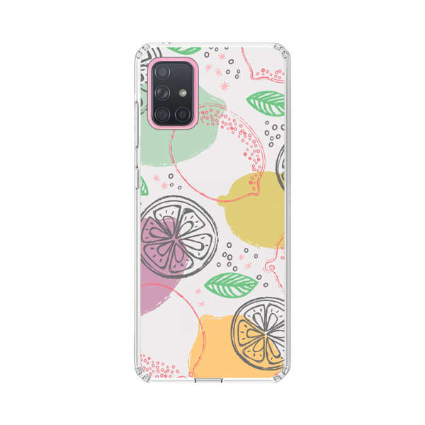 Lemon Colorful Abstract Pattern Samsung Galaxy A71 5G Case