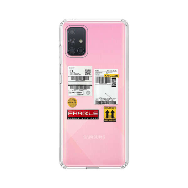 Shipping Labels and Fragile Handling Stickers Samsung Galaxy A71 5G Case