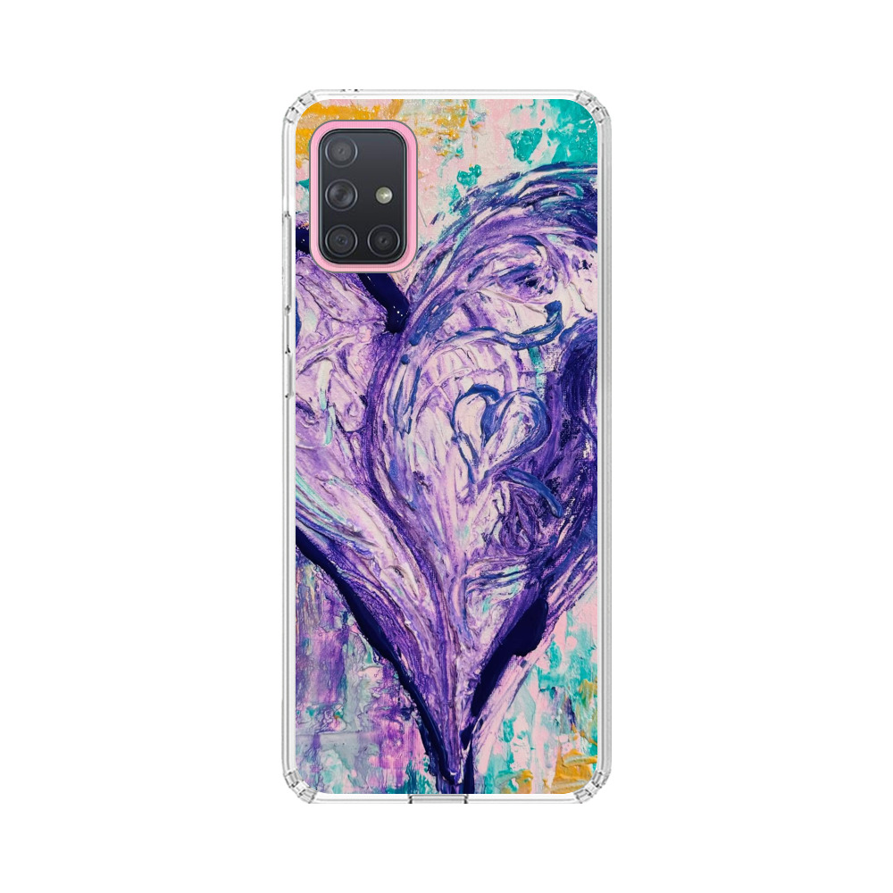heart artwork Samsung Galaxy A71 Case