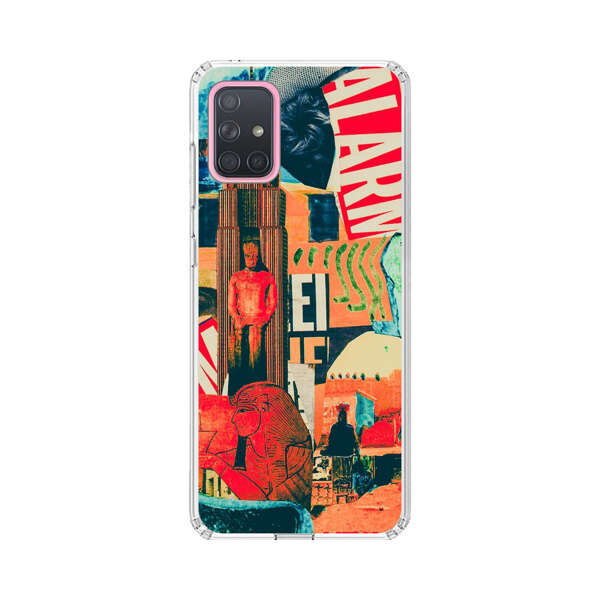 Artistic Urban Collage Samsung Galaxy A71 Case