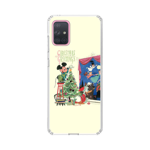 Christmas Disney Mickey Mouse and Peter Pan Samsung Galaxy A71 Case