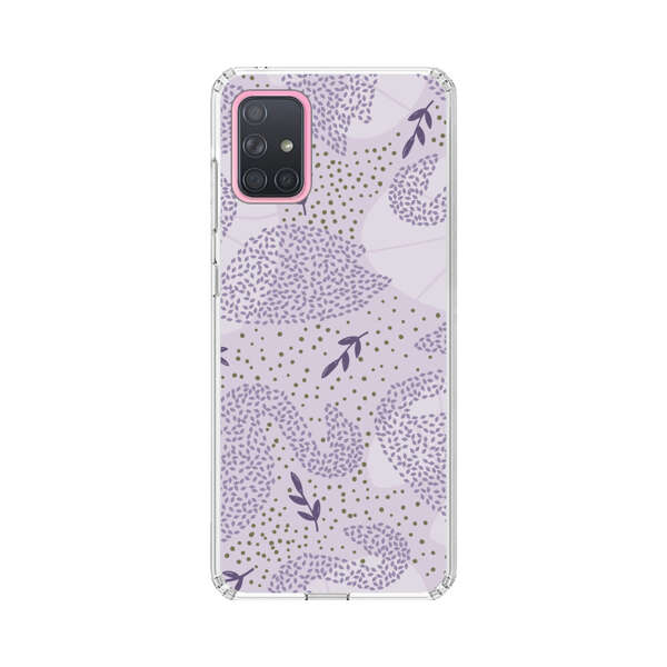 Lavender Swan Pattern Samsung Galaxy A71 Case