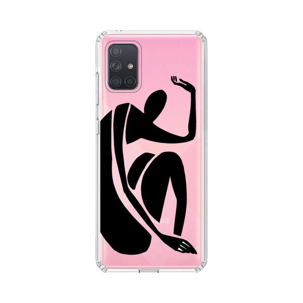 Minimalist Abstract Human Figure Samsung Galaxy A71 Case