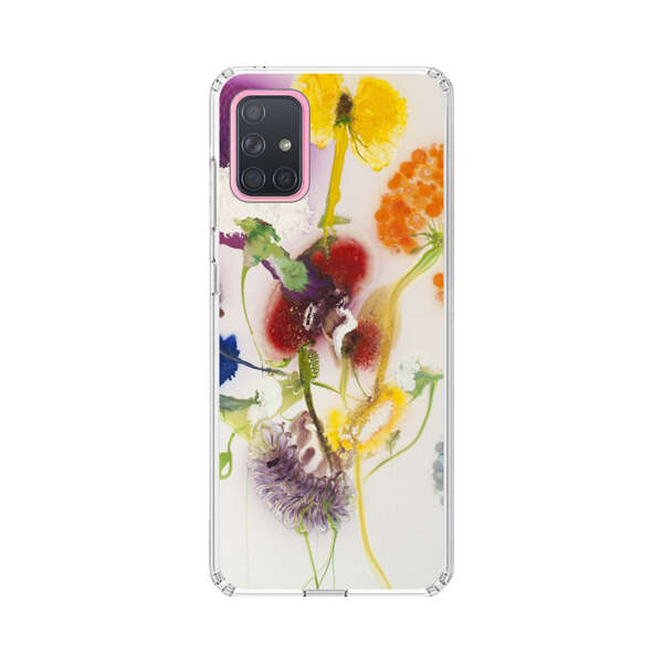 Vibrant Abstract Floral Artwork Samsung Galaxy A71 Case