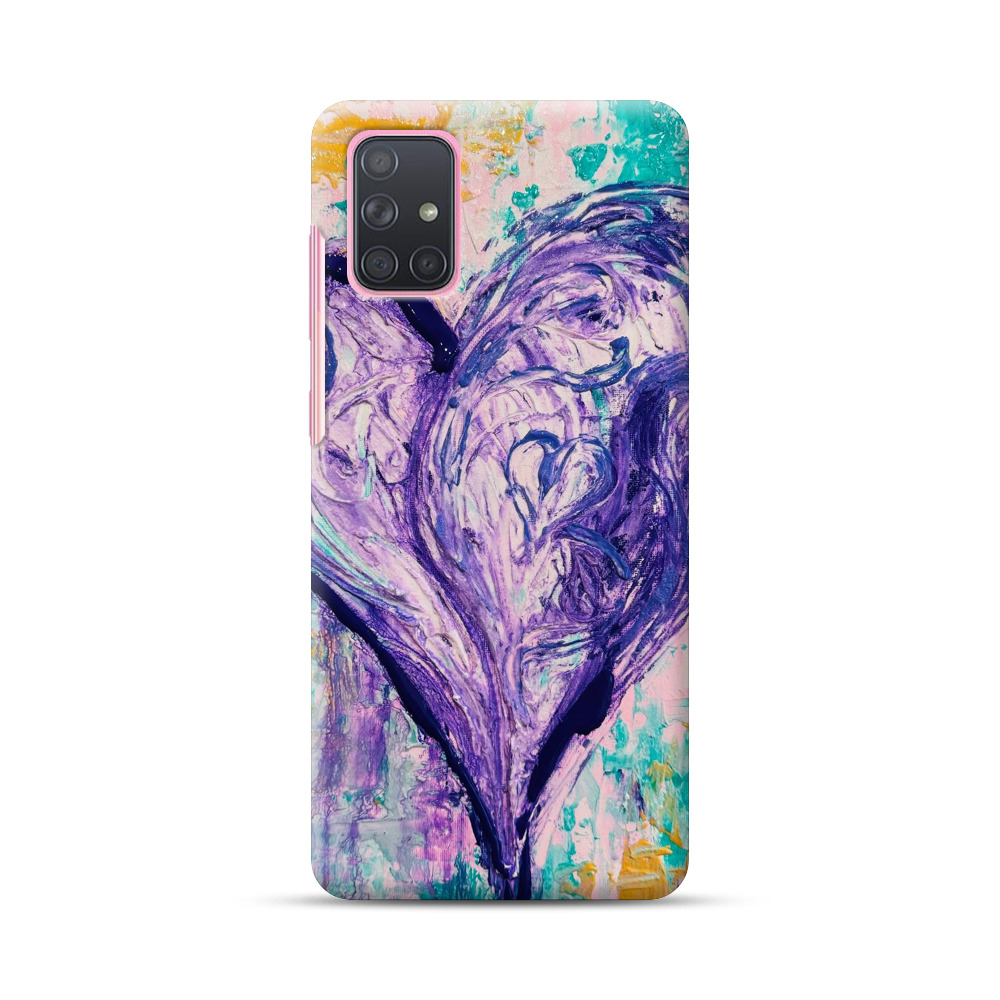 heart artwork Samsung Galaxy A71 Hard Case
