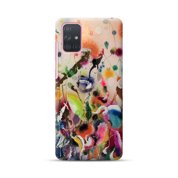 Colorful Abstract Art Samsung Galaxy A71 Hard Case