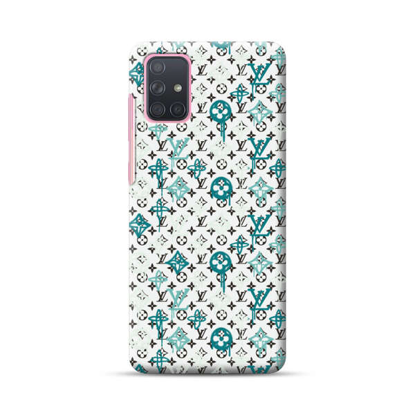 Skull Luxury Logo Pattern Samsung Galaxy A71 Hard Case
