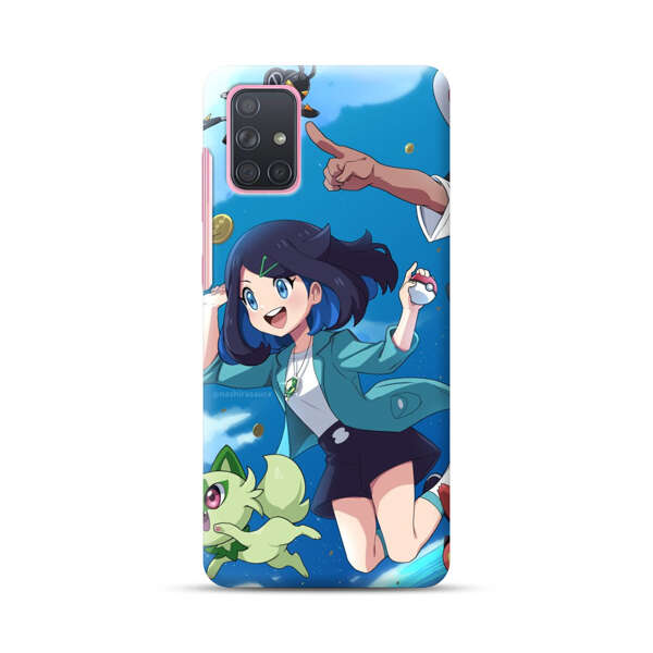 Vibrant Cartoon Characters Adventure Samsung Galaxy A71 Hard Case
