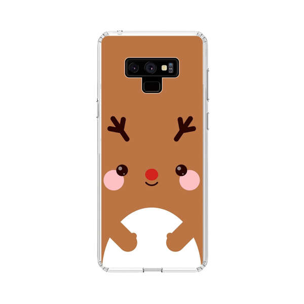 Cute Minimalist Reindeer Cartoon Samsung Galaxy Note 9 Case