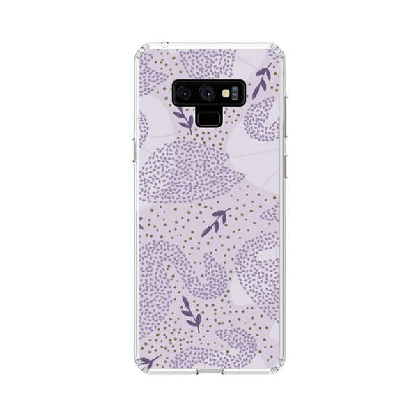 Lavender Swan Pattern Samsung Galaxy Note 9 Case