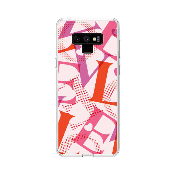 Love Colorful Letters Pattern Samsung Galaxy Note 9 Case